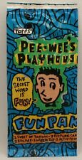 1988 TOPPS PEE-WEE'S PLAYHOUSE FUN PAK FACTORY SEALED WAX PACK UNOPENED  picture