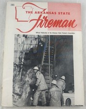 1965 The Arkansas State Fireman Firefighter Publication History Trucks Depts ++ picture