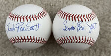 Senator Rick Scott Signed Baseball picture