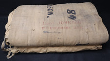 WWI US Army Officers M1910 Bedding Roll 115th Engineers Capt. Hollister Johnson picture