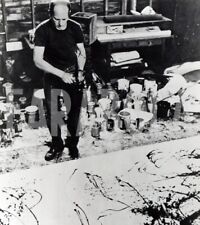 Vintage Press Photo USA, JACKSON Pollock IN The Her Studio, Years 50, print picture