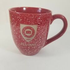 Vintage Hastings College Speckled Red Ceramic Souvenir Mug Coffee Alumni 1882 picture