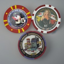 TROPICANA.COLLECTORS CLUB $5-LADIES OF LAS VEGAS-$5 CHINOOK WINDS 2001 picture