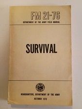 FM 21-76 Survival Manual Dept. of the Army Oct 1970 Original Printing VINTAGE picture