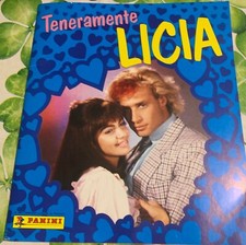 1986 Panini ALBUM TENDERLY LICIA COMPLETE Good Condition picture