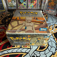 Topps Pokémon The First Movie Sealed Box ***Blue Label*** picture