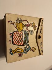 c.1950s Vintage 45 RPM Record Hop Carrying Case Bobbi Sox 7