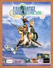 2004 Final Fantasy Crystal Chronicles GameCube Original Advertisement / Promo v1 picture