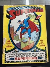 Superman #1 1939 64 Pages of Action Large Format Low Grade picture