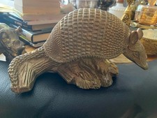Vintage Brass Armadillo Figurine picture