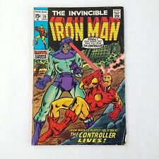The Invincible Iron Man #28 1st Appearance of Howard Stark (1970 Marvel Comics) picture
