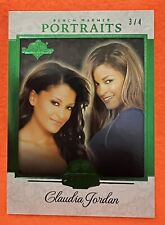 CLAUDIA JORDAN PORTRAITS CARD /4 BENCH WARMER SOCCER LIMITED 2022  Benchwarmer picture