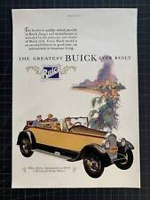 Vintage 1927 Buick Print Ad picture