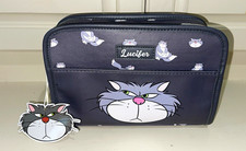 Primark Disney Lucifer Charcoal Cosmetic Bag at Primark, One Size picture