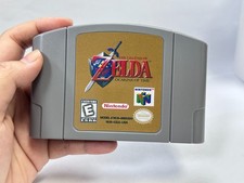 N64 Video Game Card The Legend of Z-elda Ocarina of Time for Nintendo 64 picture