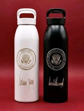 Rare Authentic President Donald J. Trump Seal Signature VIP White House Bottles picture