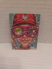 1993-95 Cardtoons  Chris Sabo Day-Glo Sabo P1 Promo Card  picture