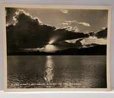 Vintage Hawaii Photo - Sunset on the Waianaes, Hawaii T.H. Circa 1930 ~7x9.5 picture