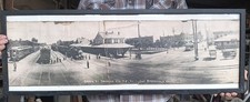Bakersfield Ca Railroad Southern Pacific Train Station 1911 Yard Long Photograph picture