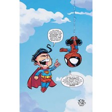 Spider-Man/Superman: #1 [Skottie Young Virgin CVR I] 2026 picture