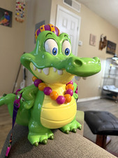 Universal Studios Mardi Gras King Gator Popcorn Bucket w/ Lanyard picture