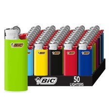 BIC Mini Pocket Lighter, Assorted Colors, 50-Count Tray, Safe and Reliable picture