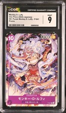 SD: Purple Monkey D. Luffy Monkey D. Luffy #P-041 CGC 9 2024 picture