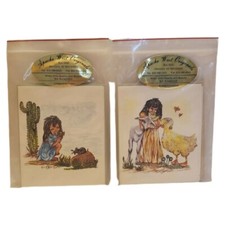 Vtg Terry Latterman Print Stationary Kachina Apache West Originals (2) 8 Pks picture