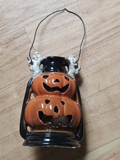 Vintage Halloween Lantern  With Ghost Brand New picture