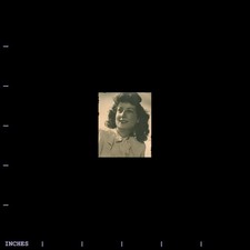 Old Vintage Photo PORTRAIT SOLO SMILING WOMAN SNAPSHOT PICTURE FOUND PHOTOGRAPH picture