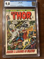 THOR #199 5/72 CGC 9.0 WHITE PAGES DYNAMIC CLASSIC COVER NICE picture
