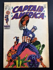 Captain America #111 1969 Marvel Comics Silver Age 1st Print Good/VG *A17 picture