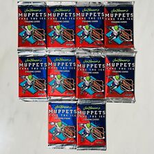 10 New Packs - 1994 Jim Henson's Muppets NHL Trading Cards Pack Sealed Unopened picture