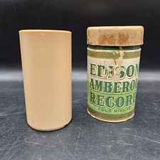 Edison Brown Wax Cylinder Record picture