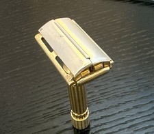 Vintage 1946-47 Gillette ARISTOCRAT Safety Razor/Double Edge/TTO picture