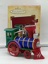 2004 Hallmark Keepsake Yule Express Train Magic Ornament - picture