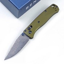 2025 New Lanyard Hole Belt Clip Axis Lock Thumb Stud Pocket Knife Damascus Steel picture