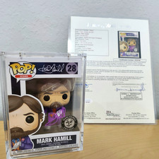 ⭐SALE⭐ MARK HAMILL FUNKO POP w/LOA: Mark Hamill signed JOKER 28 EXCL JSA/PIX-COA picture