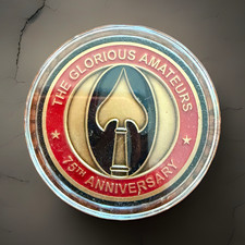 OSS 75th Anniversary 1942-2017 The Glorious Amateurs Challenge Coin picture