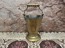 1912 Gorham Solid Brass Situla Holy Water Aspersorium Twisted Handle picture