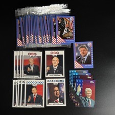 President / Campaign Trading Card LOT - 93' & 08' Topps - 92' Wild Card picture
