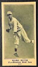 1916 Babe Ruth Rookie Promo Card - New York Yankees picture