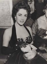 HOLLYWOOD BEAUTY ELIZABETH TAYLOR STYLISH POSE STUNNING PORTRAIT 1951 Photo C37 picture