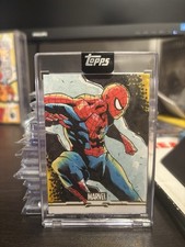 Topps 2026 Marvel Mint Spider-Man 1/1 Original Sketch Hard Signed Auto picture
