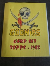 1985 ToppsGoonies Movie Complete Vintage Trading Card Set of 86 Cards picture