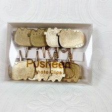 Pusheen Exclusive Photo Clips Gold Spring 2018 Box Exclusive picture