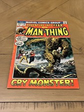 Adventure into Fear #10 Marvel 1972 - 1st Solo Man-Thing Series Origin FN- picture