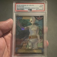 2016 Legend of Zelda Enterplay Ghirahim Skyward Sword Gold Foil G8 PSA 9 picture