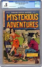 Mysterious Adventures #10 CGC 0.5 1952 4203443002 picture