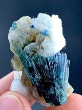 71 Carat Indicolite Tourmaline Crystal Specimen From Afghanistan picture